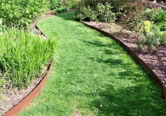 corten steel garden edging corten steel garden edging